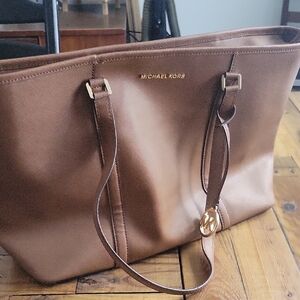 Michael Kors Tan Leather Tote